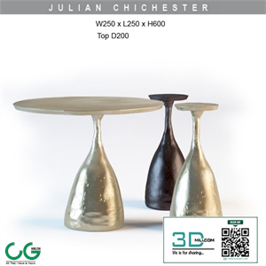 Julian Chichester Dante Side Table